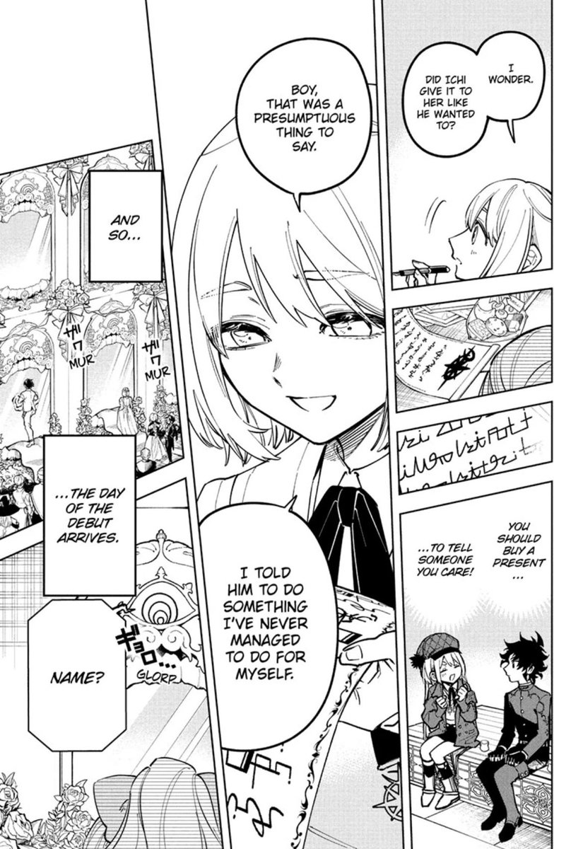 Picsking2's tweet image. I got a theory
As we can see, Spica has an eyepatch so we can assume that she’s lost an eye (or she’s just doing it to aurafarm idk)
What if she lost an eye trying to protect Kumugi from a Majik when they were younger and that’s why Kumugi wants to give her something as thanks?