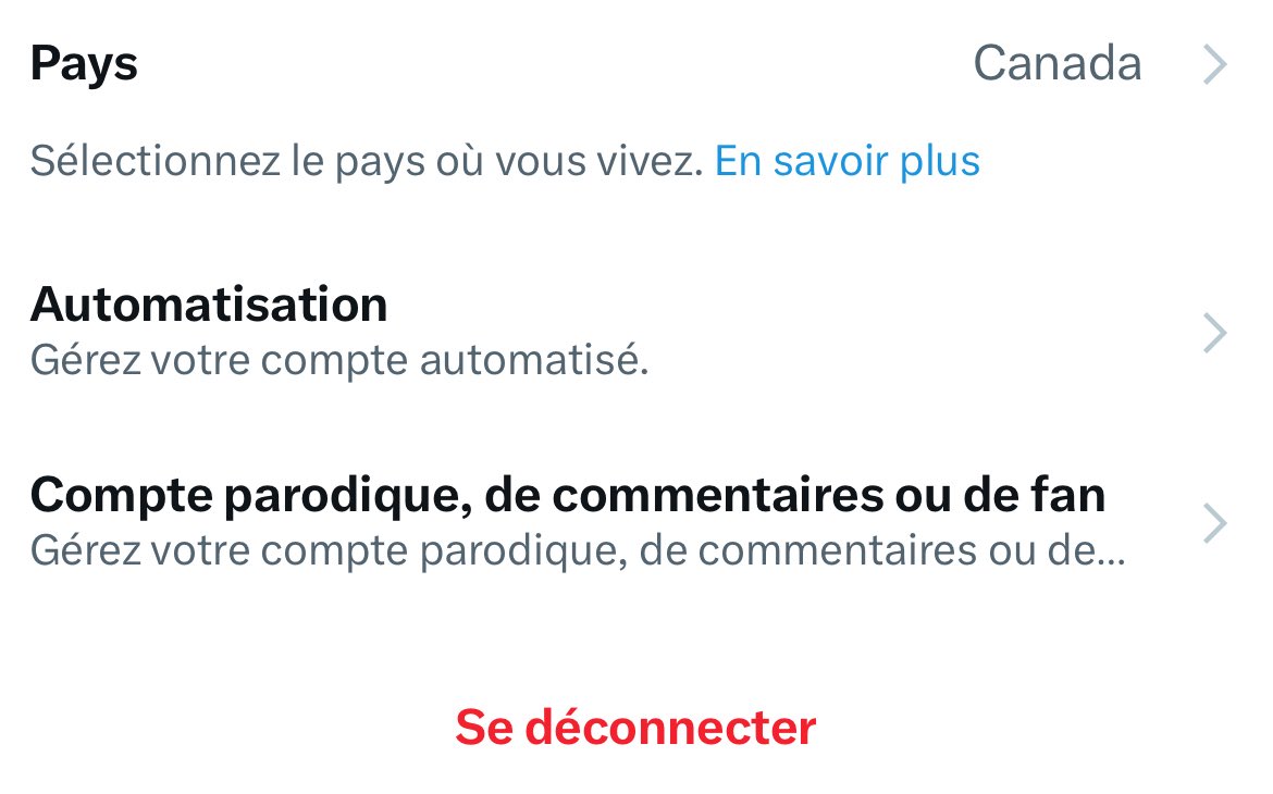 Mettez votre compte au Canada dans infos de compte pour continuer à voir du porno les amis 😏🍆