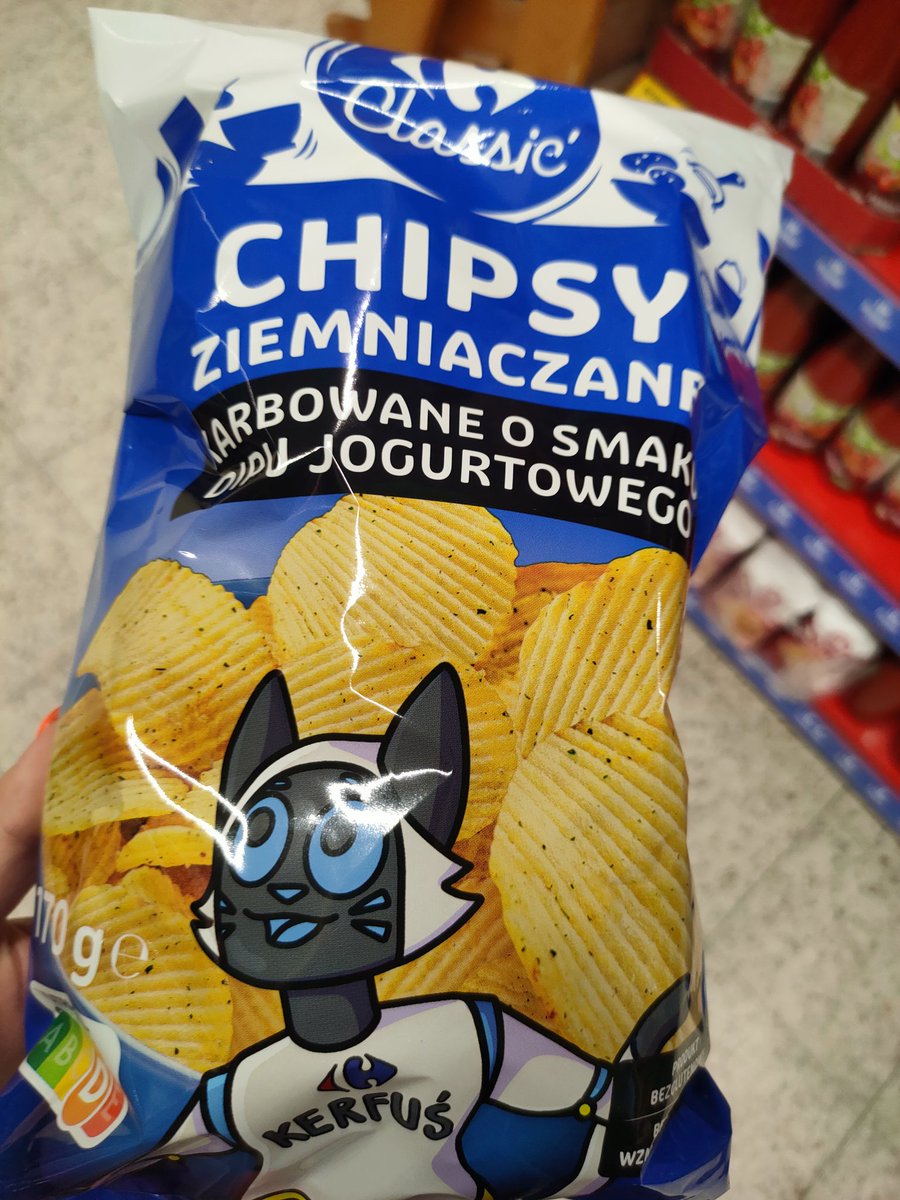 RealKsero02Priv's tweet image. Mmm czipsy o smaku kerfusia 😋