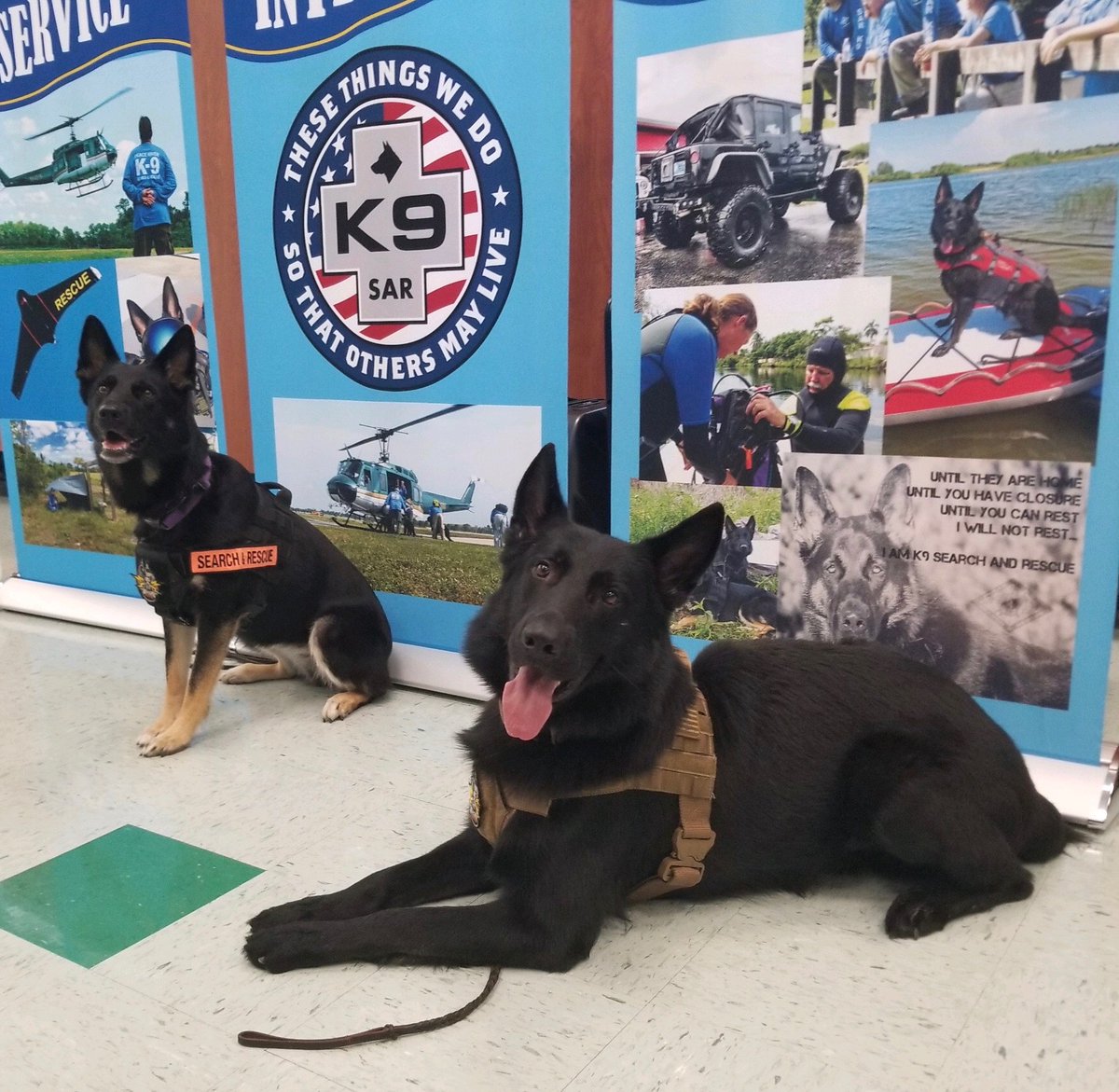 K9River's tweet image. PRSAR does about 100 demonstrations and exhibits a year. All part of our effort to educate the public on what we do and how to stay safe out there!