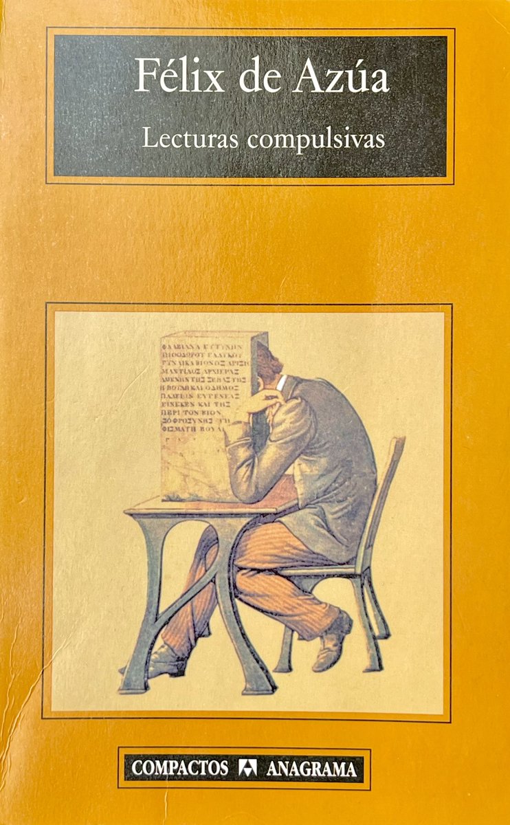 Gabriel Sánchez (@drgsespinosa) on Twitter photo Último libro leído: ‘Lecturas compulsivas’ (en torno a Hölderlin, Stendhal, Kafka, Bernhard, Benet…), del más enciclopedista y diderotiano de nuestros escritores, Félix de Azúa <a href="/felixdeazua1/">Félix de Azúa</a> Último libro leído: ‘Lecturas compulsivas’ (en torno a Hölderlin, Stendhal, Kafka, Bernhard, Benet…), del más enciclopedista y diderotiano de nuestros escritores, Félix de Azúa <a href="/felixdeazua1/">Félix de Azúa</a>