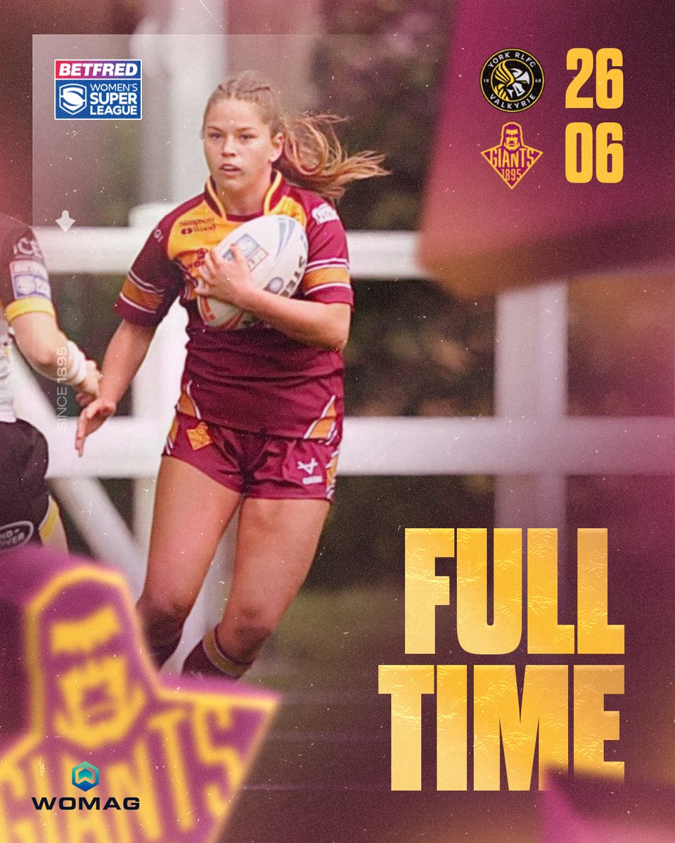Giantsrl's tweet image. It ends in defeat for our Women&apos;s side!

#GiantsRL
