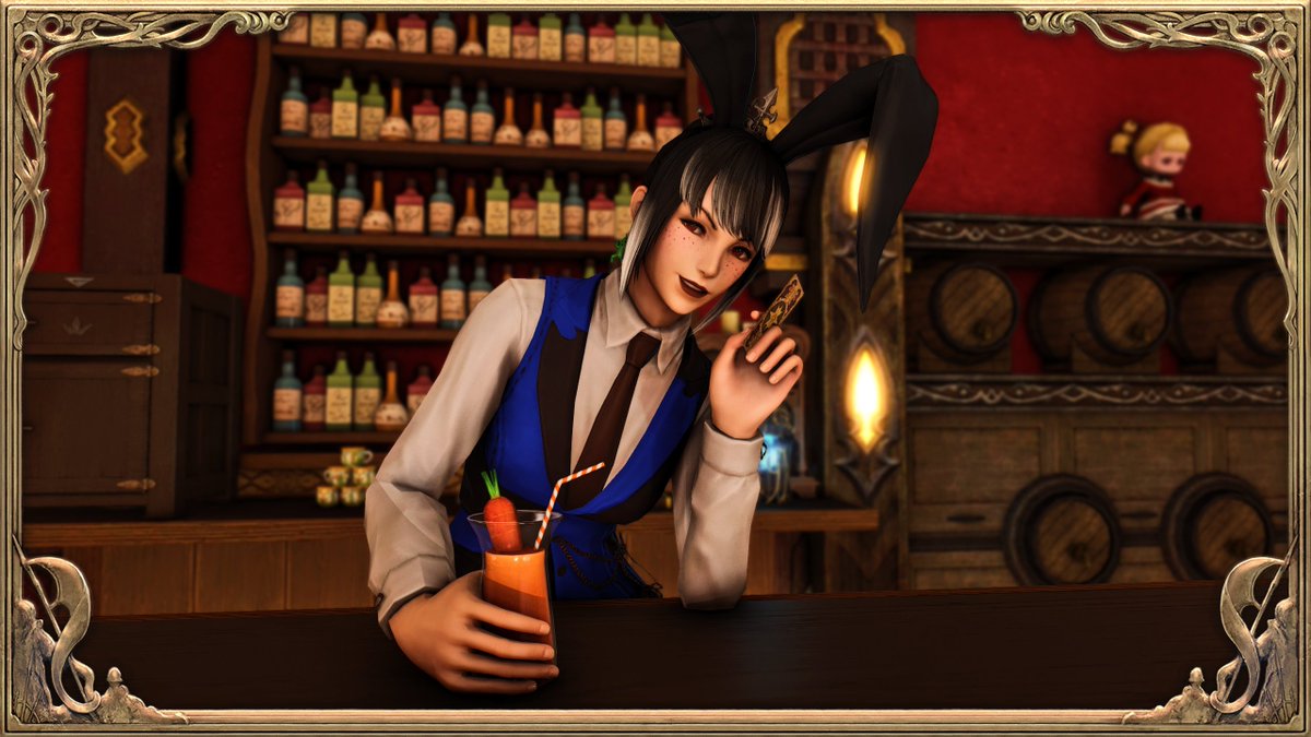 NovaFunBun's tweet image. &quot;You ordered the carrot cocktail with extra carrot, right?&quot;