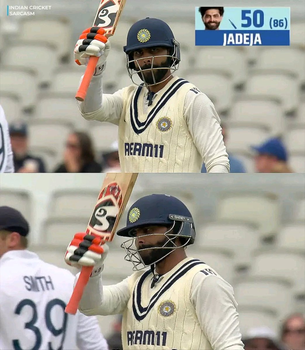 5th fifty in last 6 innings for Sir Jadeja 🤯🔥