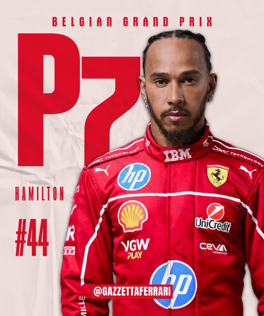 SIR LEWIS HAMILTON 🔥 

P18 ➡️ P7.

MEGA JOB 💪