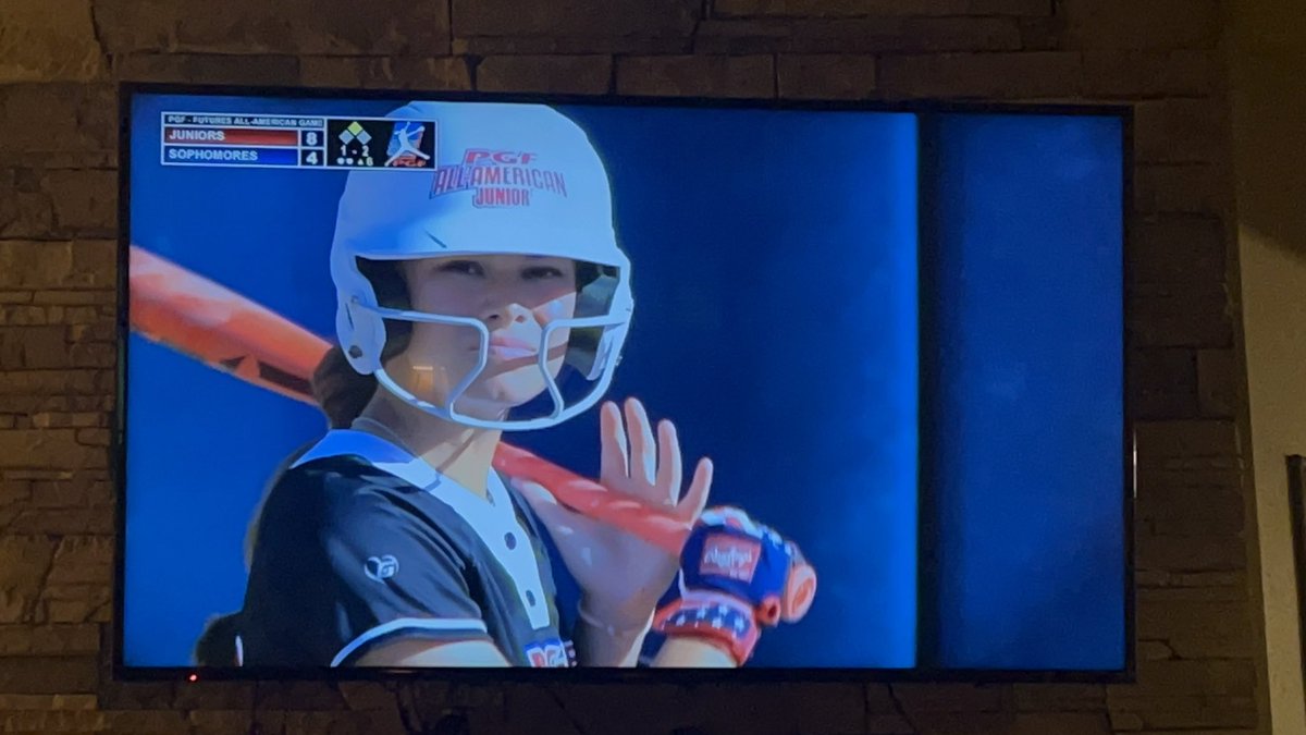 Thank you, <a href="/PGFnetwork/">PGF</a> for an amazing experience at the All-American Games! It was an honor to share the field with so much talent. Heading back to Texas — peace out, Cali 🤘🏼☀️ 
Senior year loading…
#PGFAllAmerican #Grateful #SoftballLife