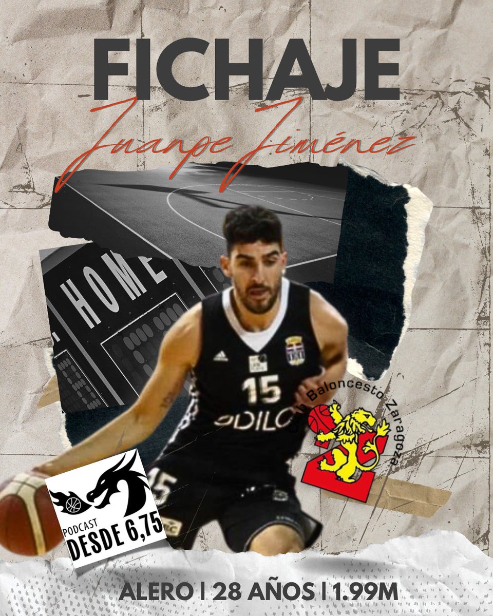 🚨 ¡Fichaje cerrado en el perímetro del CBZ !
🔴⚫ Juanpe Jiménez refuerza la línea exterior con talento, lectura y experiencia en #SegundaFEB

📊 10 pts | 3,5 reb | 1,4 ast
💯 84,4% en TL | 45,8% en T2
⚙️ Inteligencia y solidez para el proyecto 25/26