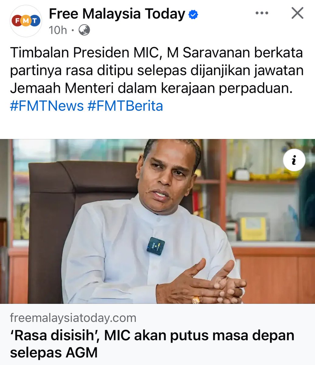 SyedAkramin's tweet image. Jika sokong kerajaan sebab inginkan jawatan menteri, sila berambus. Tak perlu tunggu AGM.