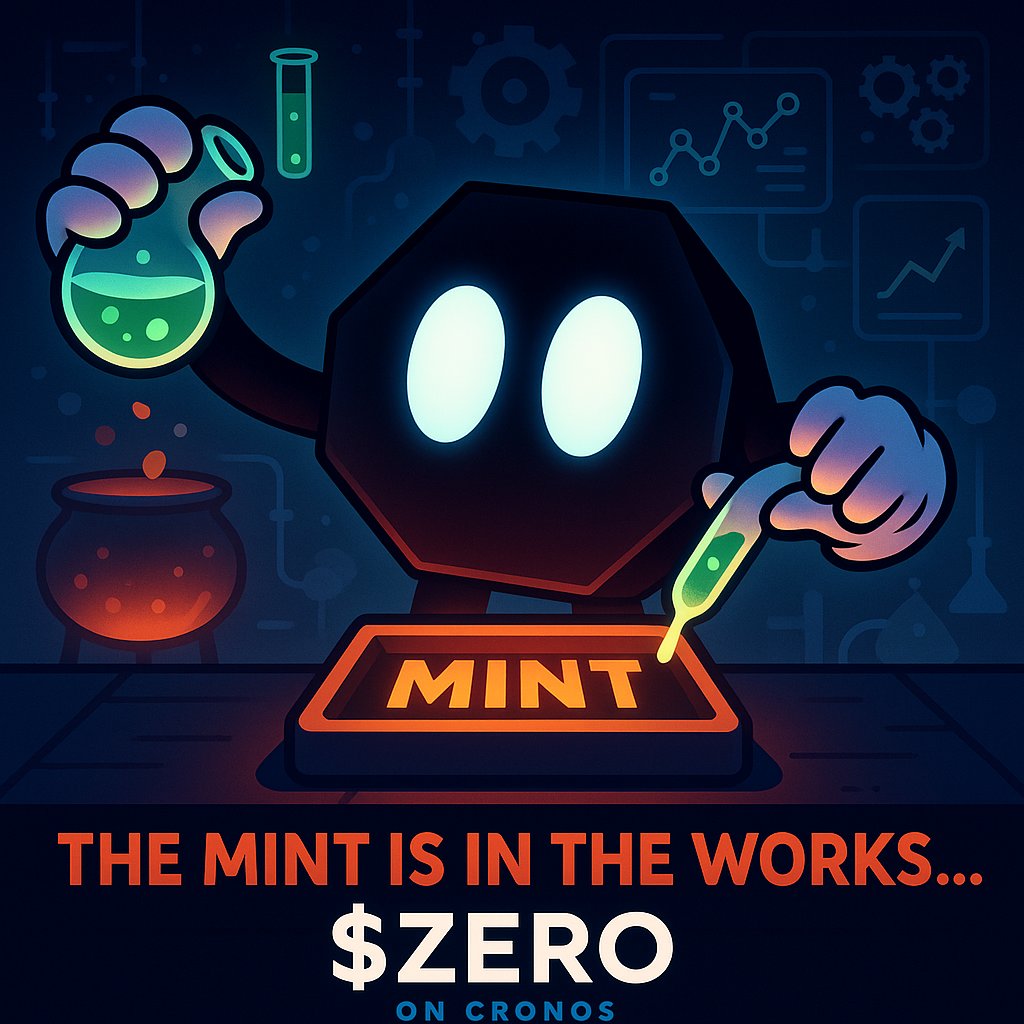 zerobuddy01's tweet image. The MINT is in the works…
$ZERO on @cronos_chain — be ready.
#CROFAM #CRO #ZERO $ERIC