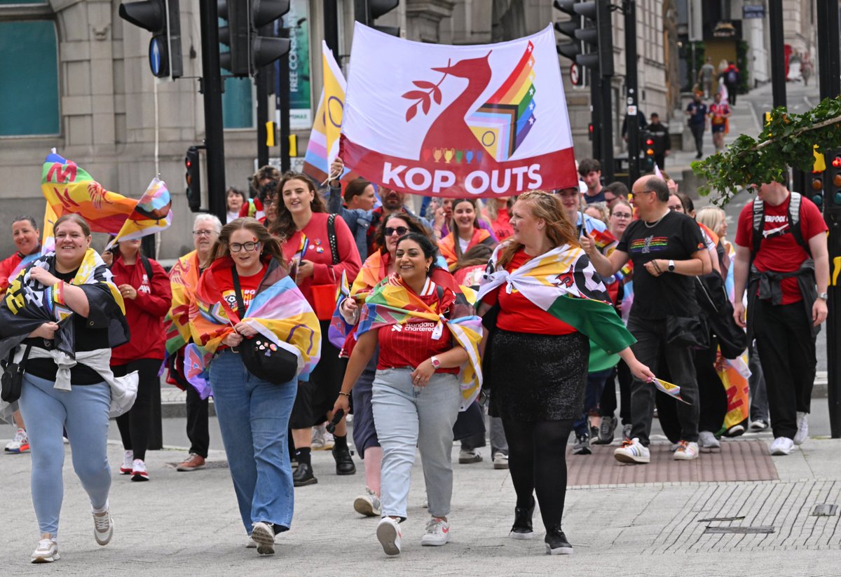 LFCFoundation's tweet image. Our LFC colleagues were out in full force at Liverpool Pride 2025 yesterday!
#LiverpoolsPride