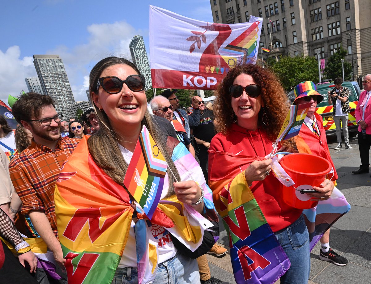 LFCFoundation's tweet image. Our LFC colleagues were out in full force at Liverpool Pride 2025 yesterday!
#LiverpoolsPride