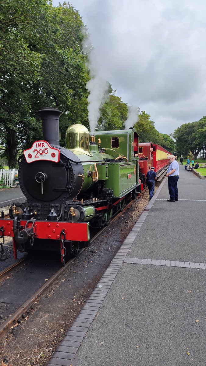It was train day