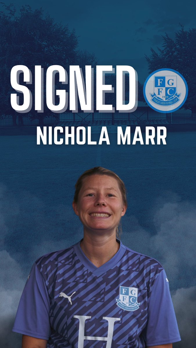 official_FGFC's tweet image. ๐ต SIGNED ๐ต
Nichola Marr joins from Woking FC after winning Managerโs Player of the Season! ๐ก๏ธ๐
An experienced, intelligent defender and a rock at the back. ๐ช๐ง
#FGFC #UpTheGreen #Signed #BlueArmy #WomensFootball