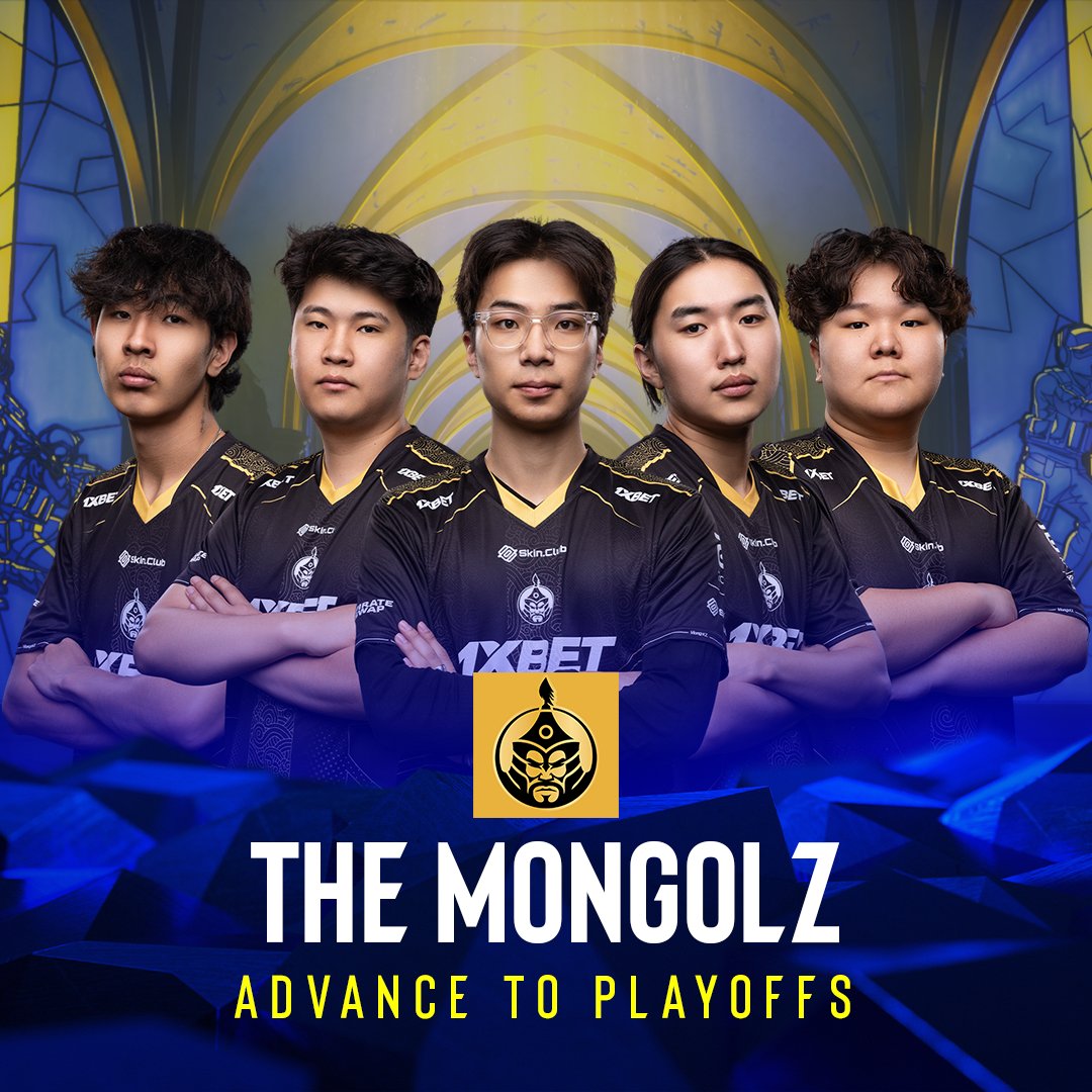 ESL Counter-Strike (@eslcs) on Twitter photo For the first time <a href="/1mongolz/">The MongolZ</a> have secured a spot in the #IEM Cologne Playoffs!
Congratulations 🥳🥳
<a href="/Techno4K/">Techno4K</a>
<a href="/bLitz0626/">bLitz bLitz</a>
<a href="/ninetencs/">ninetencs</a>
<a href="/Senzucs/">Senzu-</a>
<a href="/Mzinhocs/">Mzinho</a> For the first time <a href="/1mongolz/">The MongolZ</a> have secured a spot in the #IEM Cologne Playoffs!
Congratulations 🥳🥳
<a href="/Techno4K/">Techno4K</a>
<a href="/bLitz0626/">bLitz bLitz</a>
<a href="/ninetencs/">ninetencs</a>
<a href="/Senzucs/">Senzu-</a>
<a href="/Mzinhocs/">Mzinho</a>