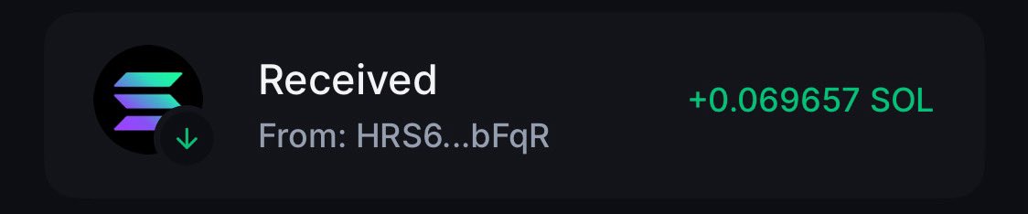 Cusco_SOL's tweet image. Just like that another $SOL Airdrop hits the wallet

Thanks Wegens