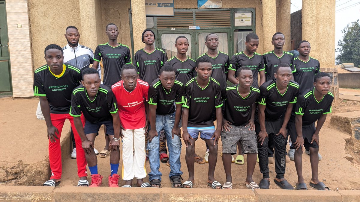 SPRINGHOPE20201's tweet photo. July 27, 2025,  Spring Hope Academy U17 team began a 5-day  tour in #Bugarama.  We are scheduled to play three matches. In our opening game, we draw 0:0 against CFB. The second match will take place tomorrow, and on Wednesday, we  will visit #Muganza TC.
@FERWAFA
@RusiziDistrict https://t.co/766g4XNE6h