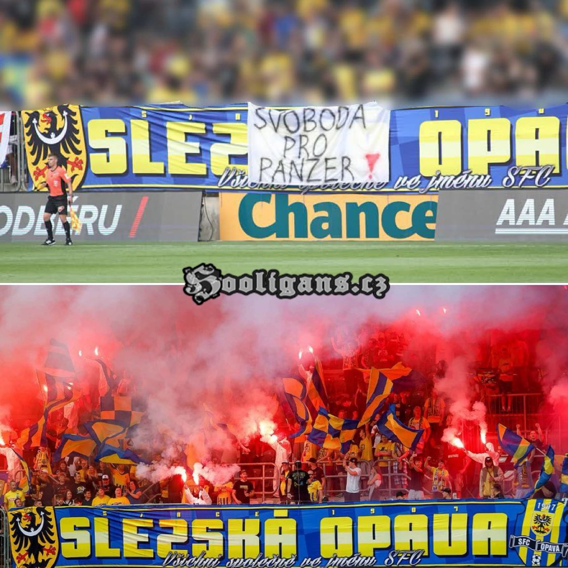 hooliganscz1999's tweet image. 26.07.2025🇨🇿Slezský FC Opava against Dynamo Č. Budějovice, click for more here: hooligans.cz/2025/07/26/sle…
All in one place. Tap to download.
🔗 hooligans.cz/app