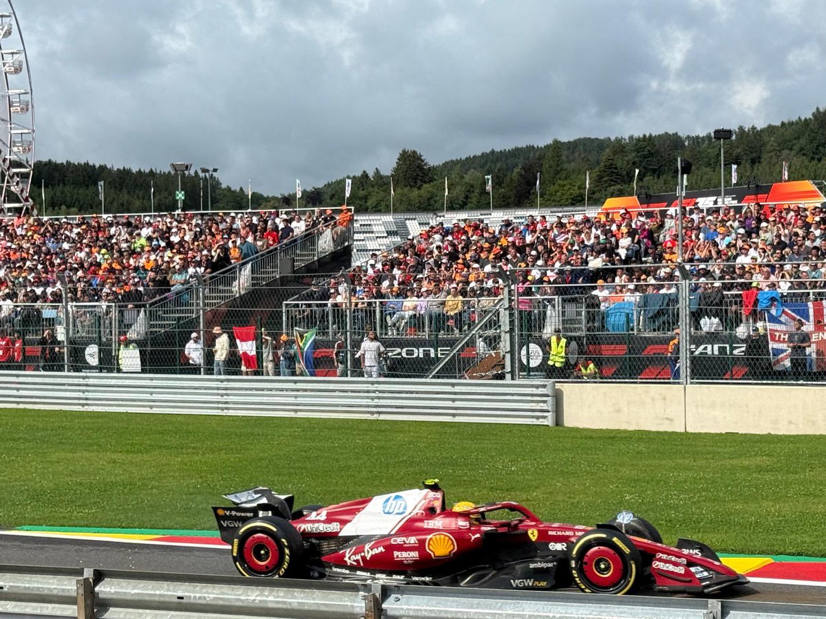 robertofunoat's tweet image. Foto delle prime fasi di gara del Gran Premio del Belgio (📸 @pciccarone ) #F1 #BelgiumGP #Gallery