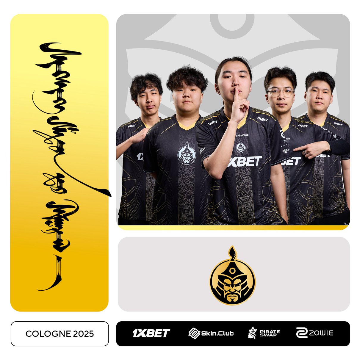 1mongolz's tweet image. Playoffs secured.