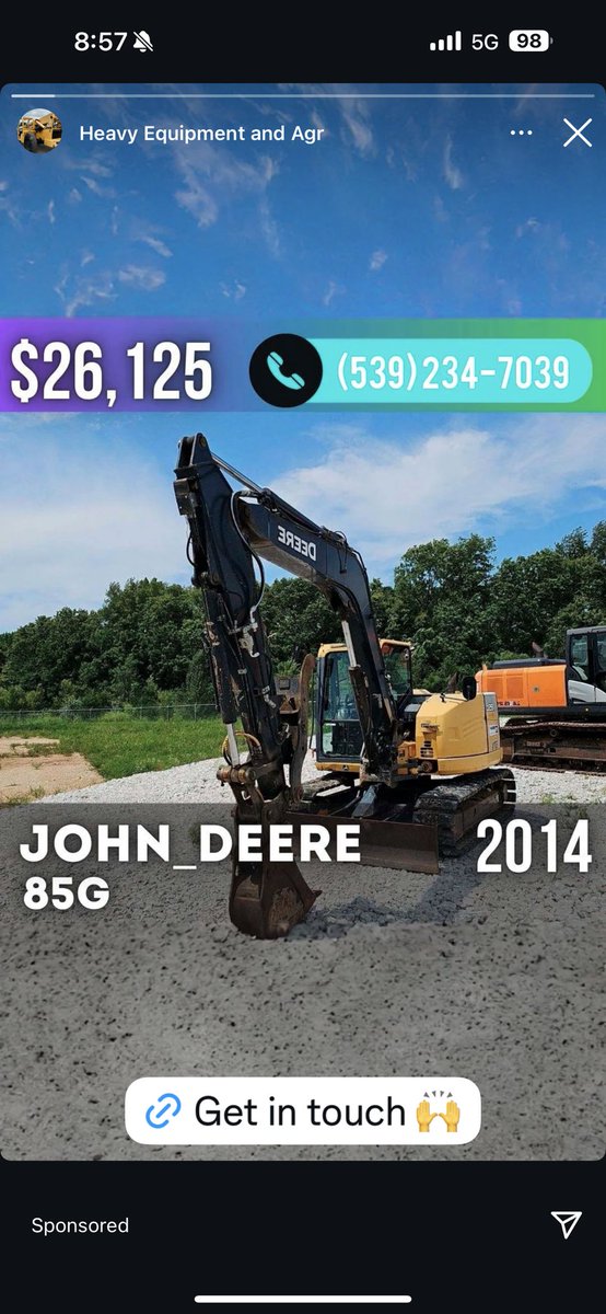 dig_with_kyle's tweet image. Would you attempt to buy a machine off a guy that always lists his pictures flipped?