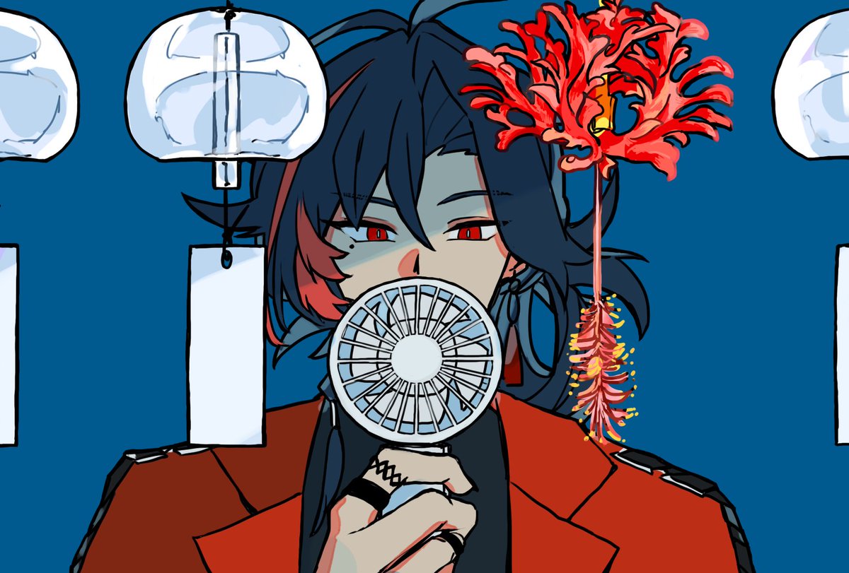 ueharanoe's tweet image. フウリンブッソウゲ
 #かいせ絵