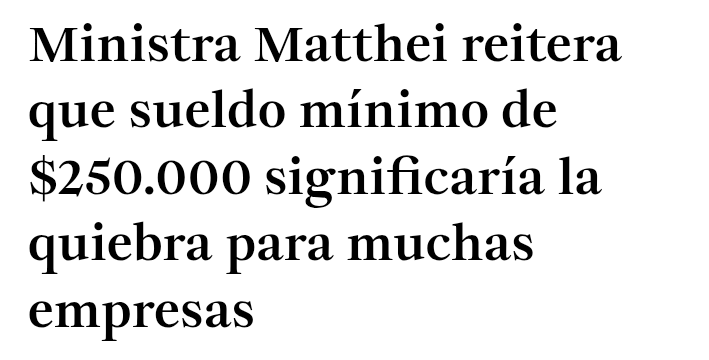 andres20ad's tweet image. Dicen que con Matthei el empleo aumentó, a diferencia de con Jara. Pero Matthei, como ministra, se opuso al sueldo mínimo de $250 mil. En cambio, con Jara el sueldo mínimo llegó a los $500 mil. Para el empresario es fácil contratar si debe pagar sueldos miserables.
#enacional
