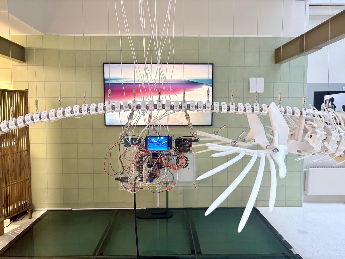 ArtverseParis's tweet image. gm 🤍

“Nager” by Kim Jaemin. 🦈

3 last days on view at @artverseparis ! 🎞️