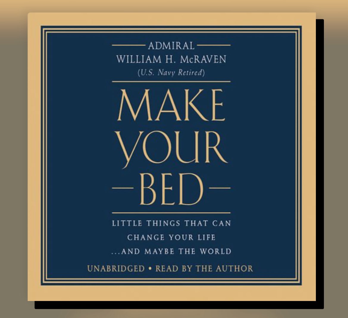OHCircuitRider's tweet image. This is an excellent motovational book that everyone should read or listen to the audio version. 

I know that many of you trained with William McRaven during BUDS/S and served with him in the Seals or served under him when he led the Seals, first on the west coast and then all…