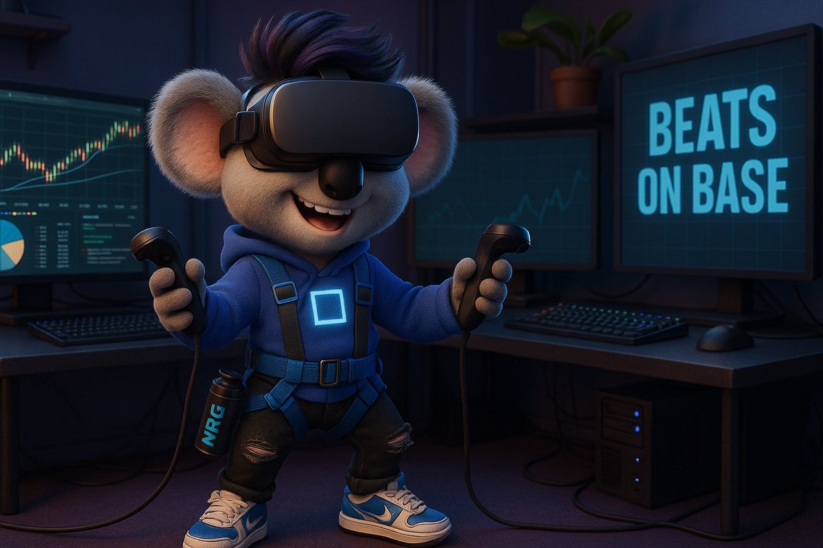 BeatsOnBase's tweet image. GM BM Beats + Base Fam
💡🧠💻 + Happy Sunday!
Headset on. Charts lit. VR lab buzzin’🔋🌀
Just another day levelin’ up with code, caffeine, and $BEATS ON BASE 🟦💙
The future belongs to those bold enough to build it. 🎮⚡️🔥