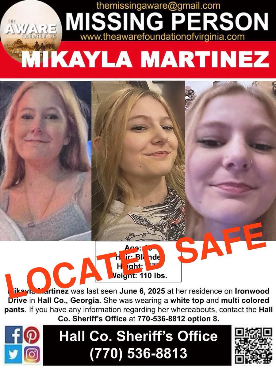 aware_the's tweet image. ***UPDATE*** The juvenile has been located and is safe. #TheAWAREFoundationInc