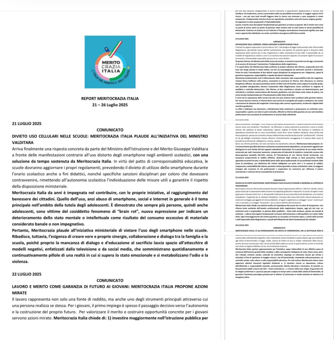 italiachemerita's tweet image. Un’altra settimana intensa ❤️⭐️🇮🇪 di cittadinanza attiva con Meritocrazia Italia
#cittadinanzaattiva #proposte #soluzioni #idee