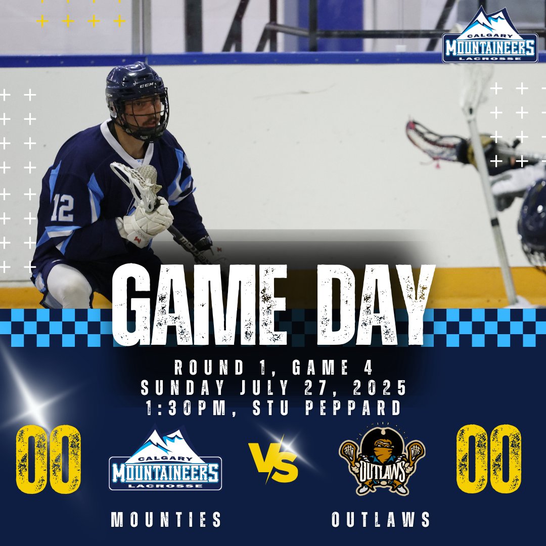 🥍Right back at! It's on the line now and it will take every man on the floor digging deep to get where we want to go. This is what it's all about. 💪🔥

Visit the Mounties Game Day Centre at srbmounties.ca/game-day-centr…. 

#mountiesfamily #laxfamily #gameday #lacrosse
