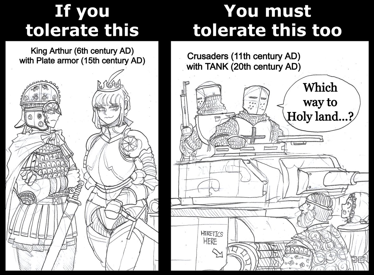anonhistory's tweet image. Historically inaccurate