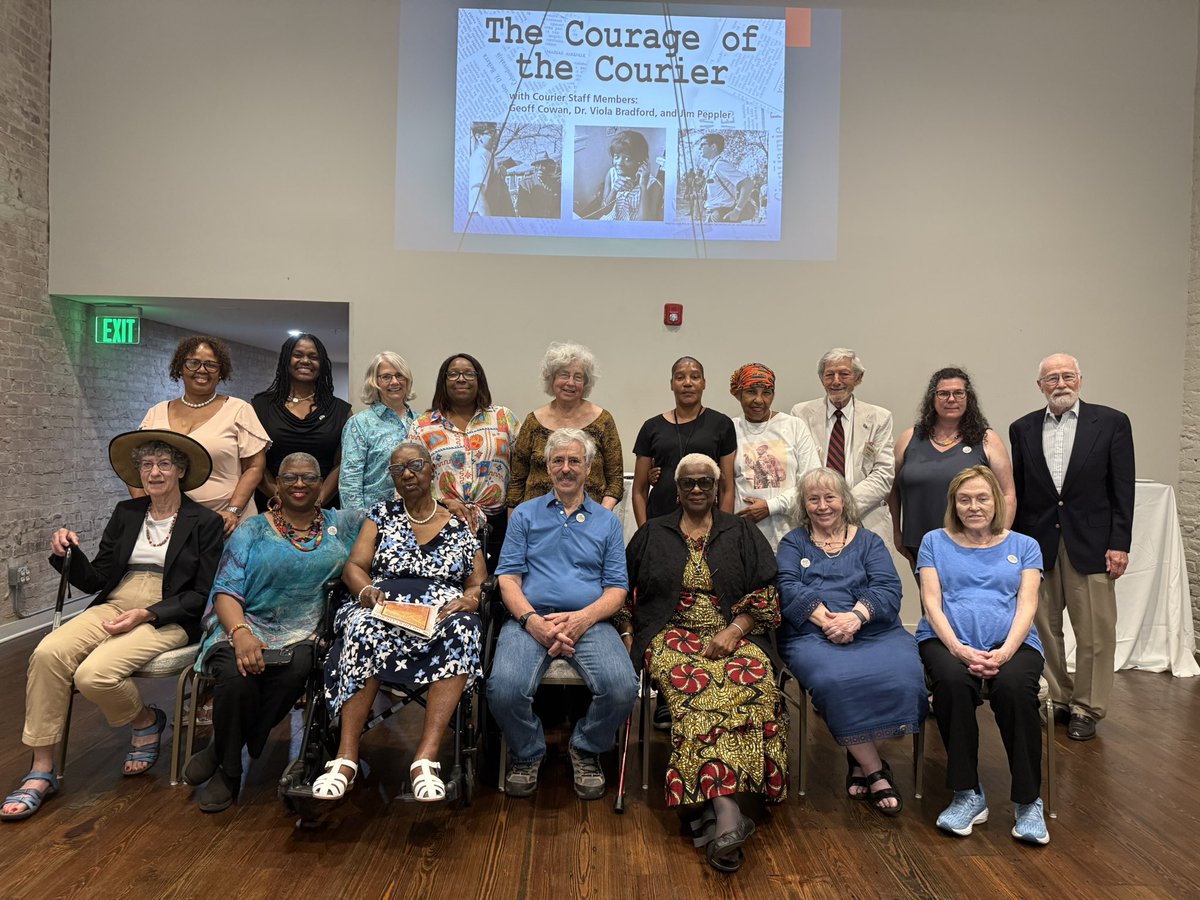 daoudsmom's tweet photo. Southern Courier Staff unveil marker on Saturday July 26 downtown Montgomery https://t.co/8JLugLulaP