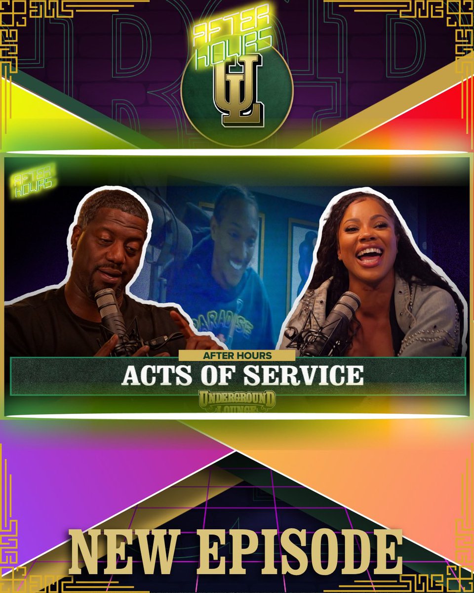 undergrndlounge's tweet image. NEW EPISODE OUT NOW
AFTER HOURS: Acts OF Service
@TeamLou23 @SpankHorton @HollyJoso
youtu.be/2c0Xl4gYITI?si…
