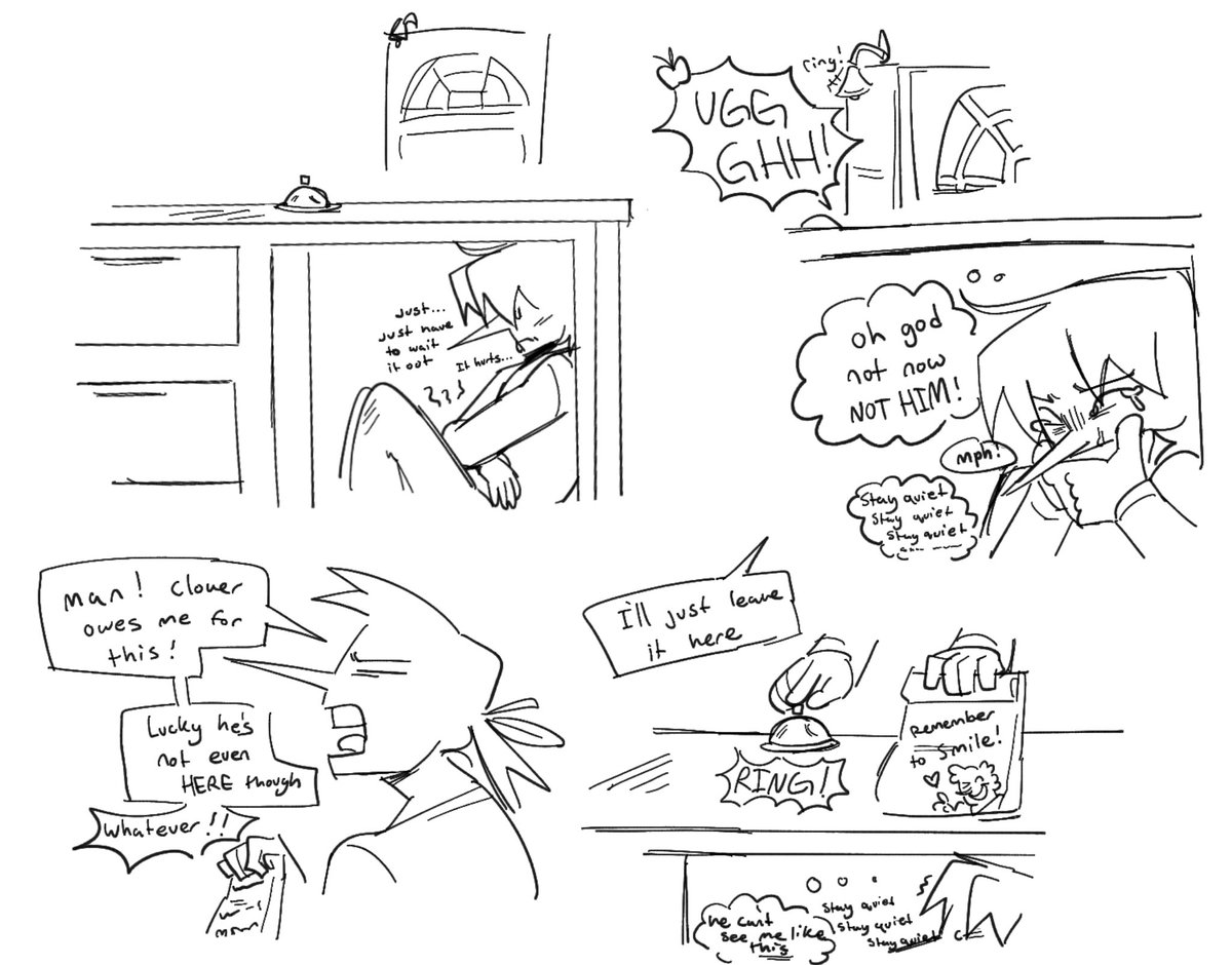 WesterWard's tweet photo. Rushed comic of them cause i needed the thought out of my brain (apol belongs to @zumii_katsumii) #DELTARUNE #Deltaruneoc https://t.co/3oawzixXTe