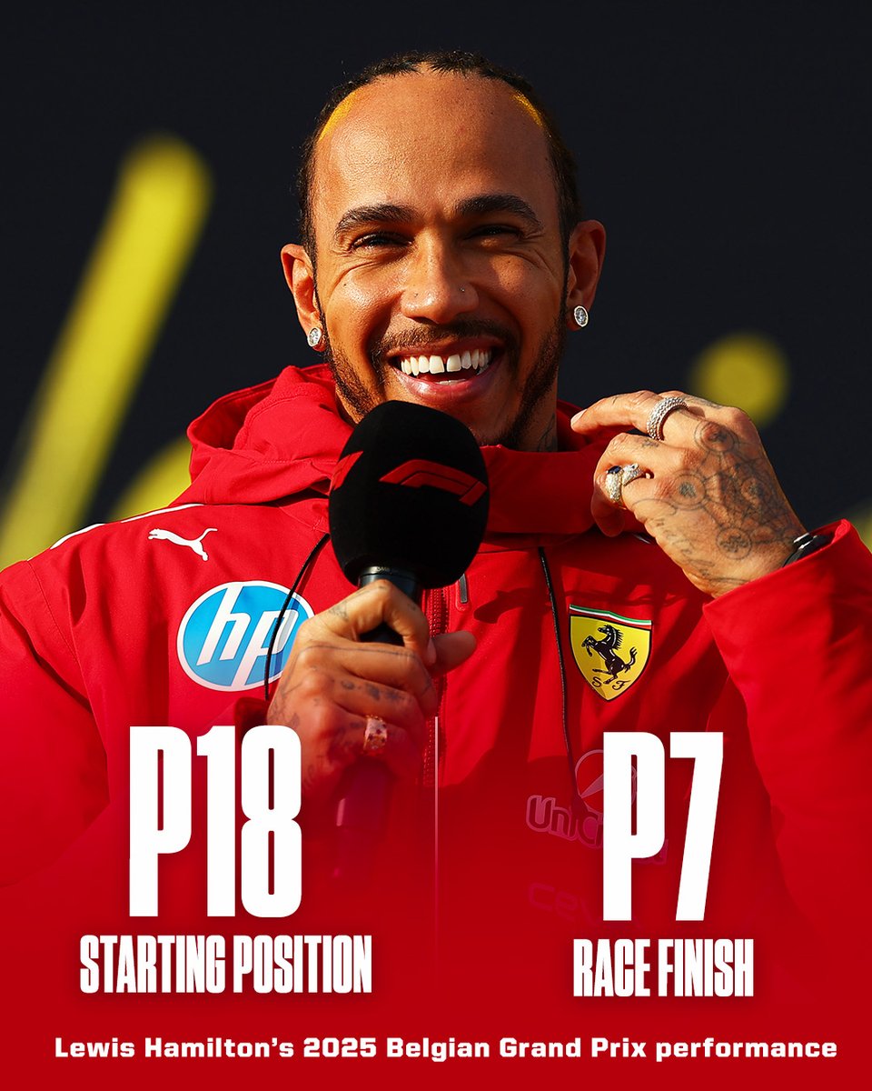 Major comeback from Lewis Hamilton 🏎️💨