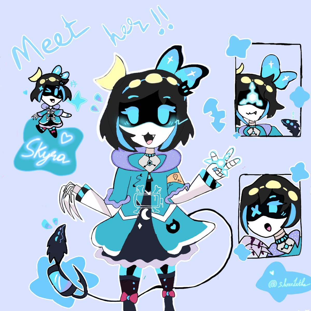 ShreeLekha2009's tweet image. New update for skyra!!!
Redesigned her!!!💙