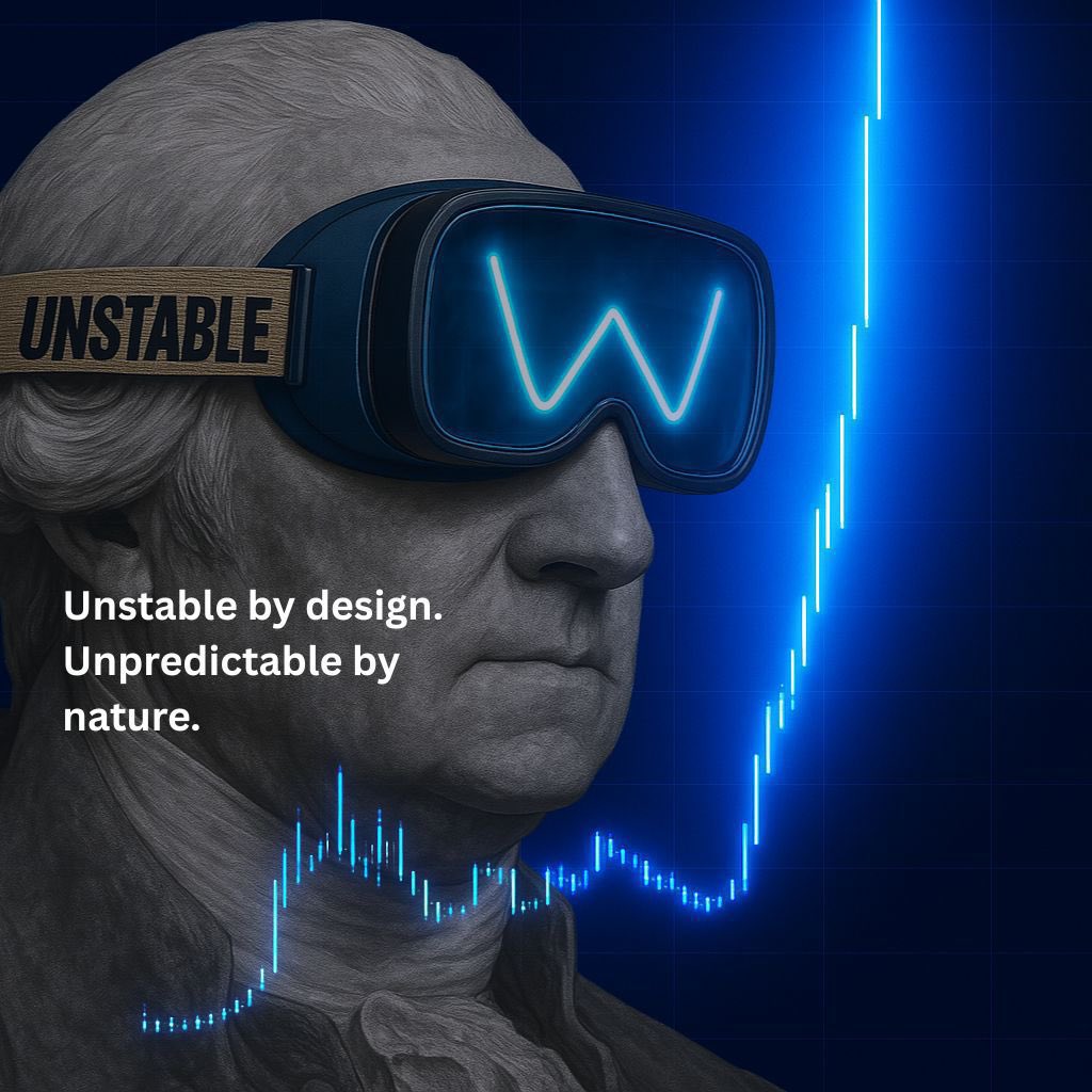 unstablemarv's tweet image. People coming to crypto because of $btc and cypherpunk vibes. Now they suck up to VC´s, like the fact that trillions will flow with fragile stablecoins backed by government debt.

Seriously get some life ( $usduc ) into the system, nature loves unstability, order is death, life…