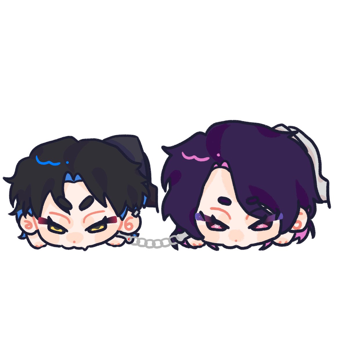 darchibuns's tweet image. I want to share my other oc besides my Darchi.. I actually have a boy oc and his name is Keita!! ^_^ I drew him in 2019.
He is currently in relationship with Iseul (@spacebruulee 's oc)
They are just boys.. my babies..
