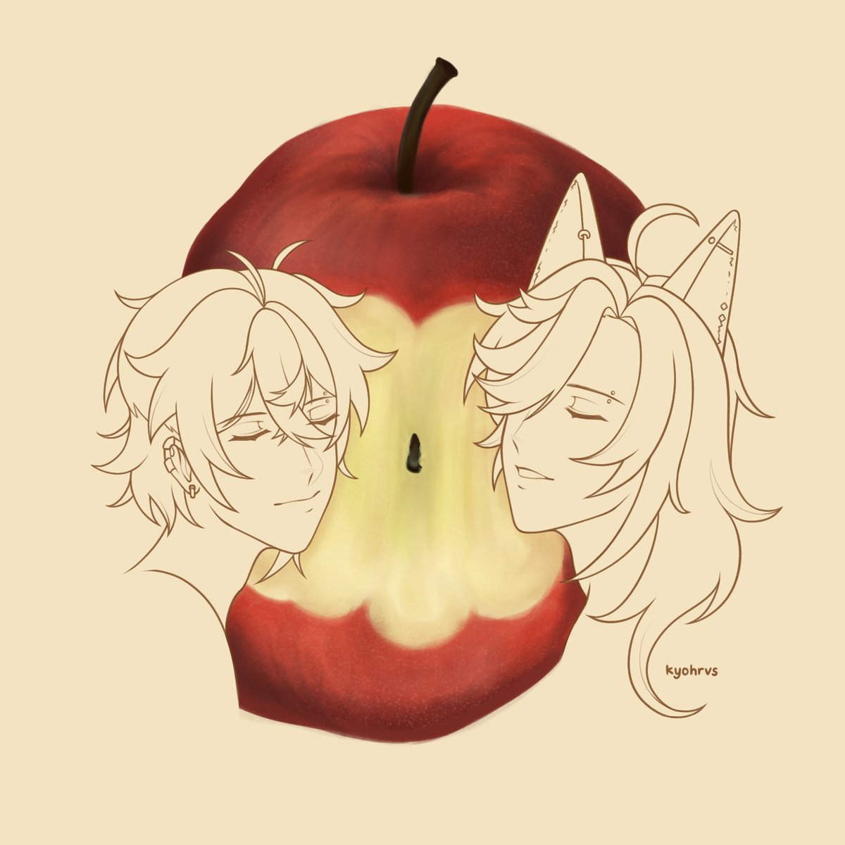 kyohrvs's tweet image. #Dropsights 🐣🍎🐺