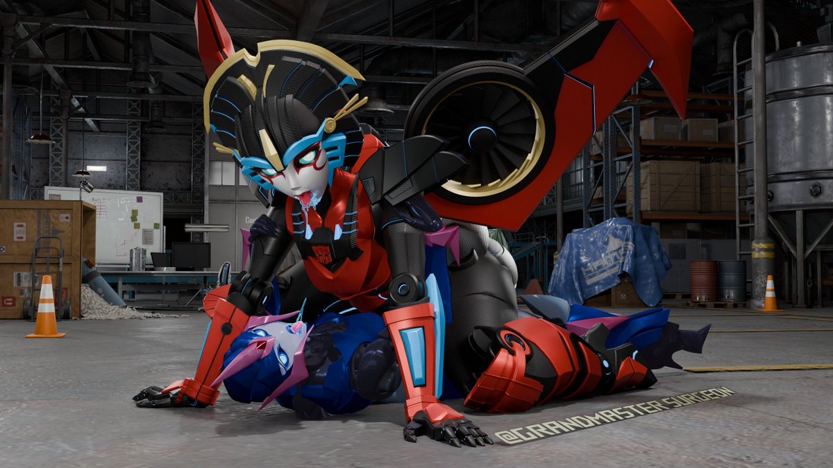 If youre gonna interrupt their warehouse roughhousing, the least you can do is join in.

Arcee model from: <a href="/TRAWERT1/">TRAWERT🔞</a> 
Windblade model from: <a href="/Reivene3D/">Reivene3D</a>