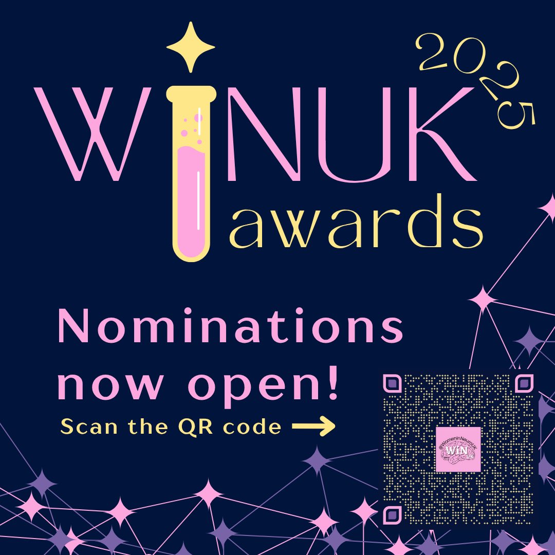 Neuroscience isn't just about data—it's about people, progress &amp; purpose. Introducing our Outreach &amp; Development Award Categories!

Together, these awards celebrate the voices, vision &amp; values that strengthen the neuroscience community.

📝Nominate here: docs.google.com/forms/d/e/1FAI…