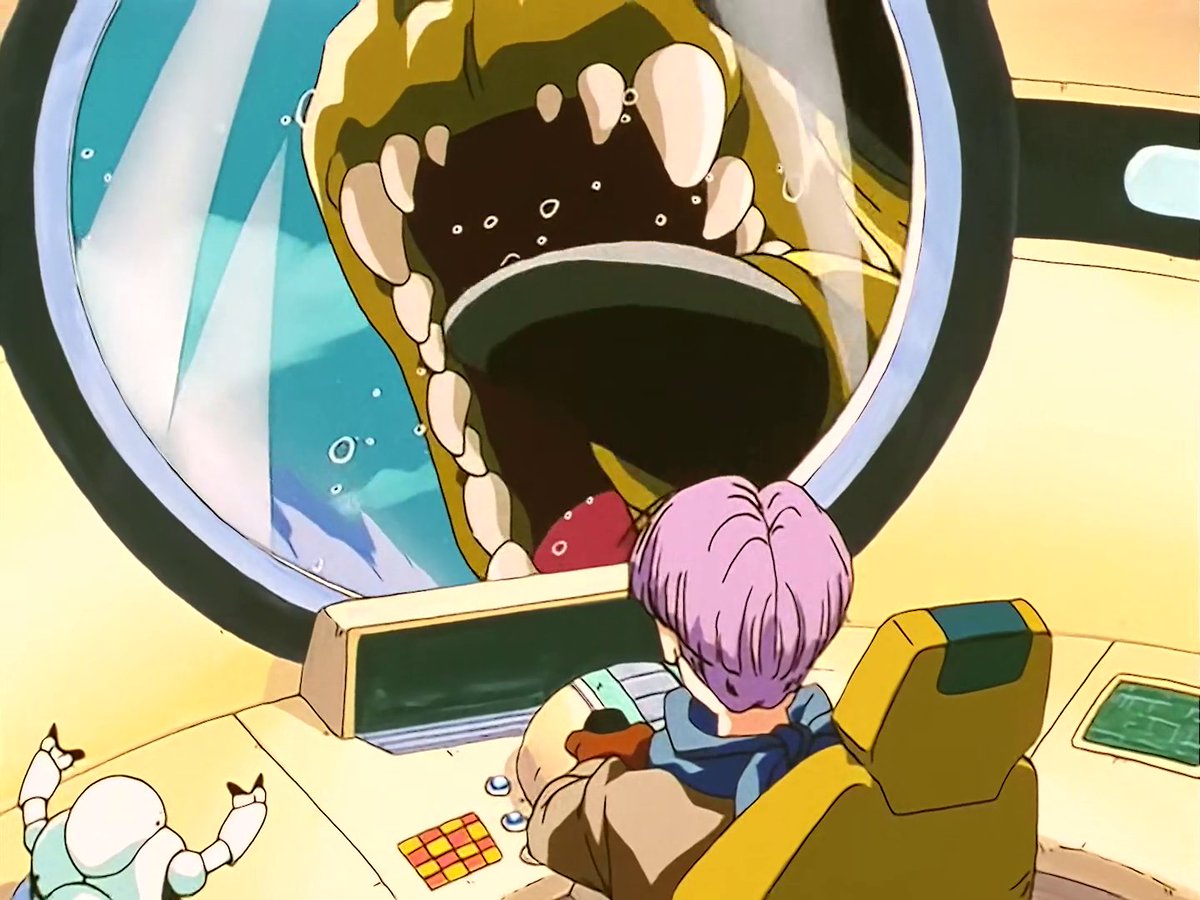 MrKaytos's tweet image. Los Kraken de Dragon Ball Daima intentando devorar la nave de Goku y los demás, décadas antes en Dragon Ball GT.
Está todo inventado.
Al menos en GT fue todo más original y estas bestias tenían apariencia montañosa para camuflarse.
GT está hecho de otra pasta.