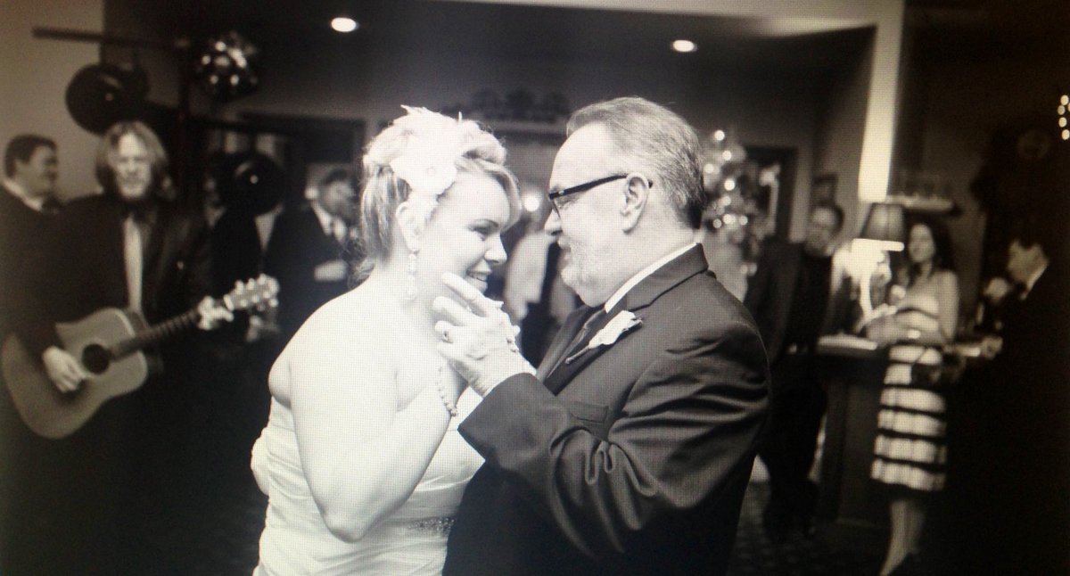 I miss you everyday but especially today. I will always cherish this dance forever. Happy Birthday daddy!!! We love you 💔