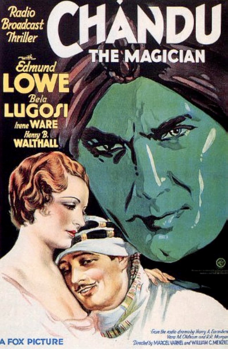 doc_freak's tweet image. This week @CountGore De Vol hosts a film starring Bela Lugosi playing a mysterious world famous Magician! Watch the movie version of the 12 chapter serial, “Chandu, the Magician” (1932) in countgore.com/Lab.htm
#HorrorHost #CountGoreDeVol
