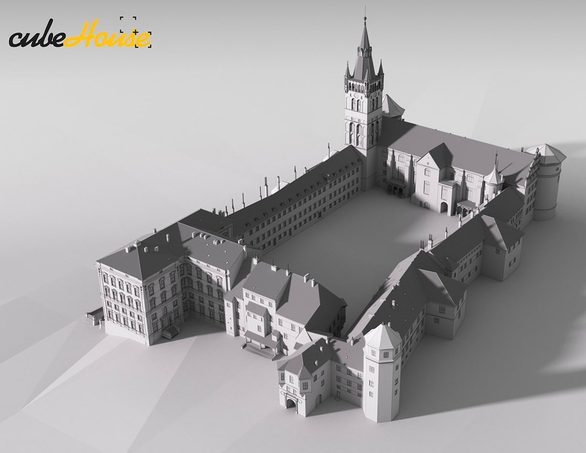 ViribusUnitis83's tweet image. Reproduction en 3d du chateau de Königsberg