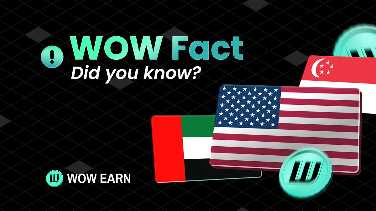 🌟 Did You Know? 🧐

<a href="/WOWEARNENG/">WOW EARN</a>  is powered by WOW EARN Technology, a US-based company with subsidiaries in Dubai and Singapore.

🌍 Bringing a global vision to life with cutting-edge innovation! 🚀

Start your journey today download the app here: 👉 wowearn.com/download-wallet