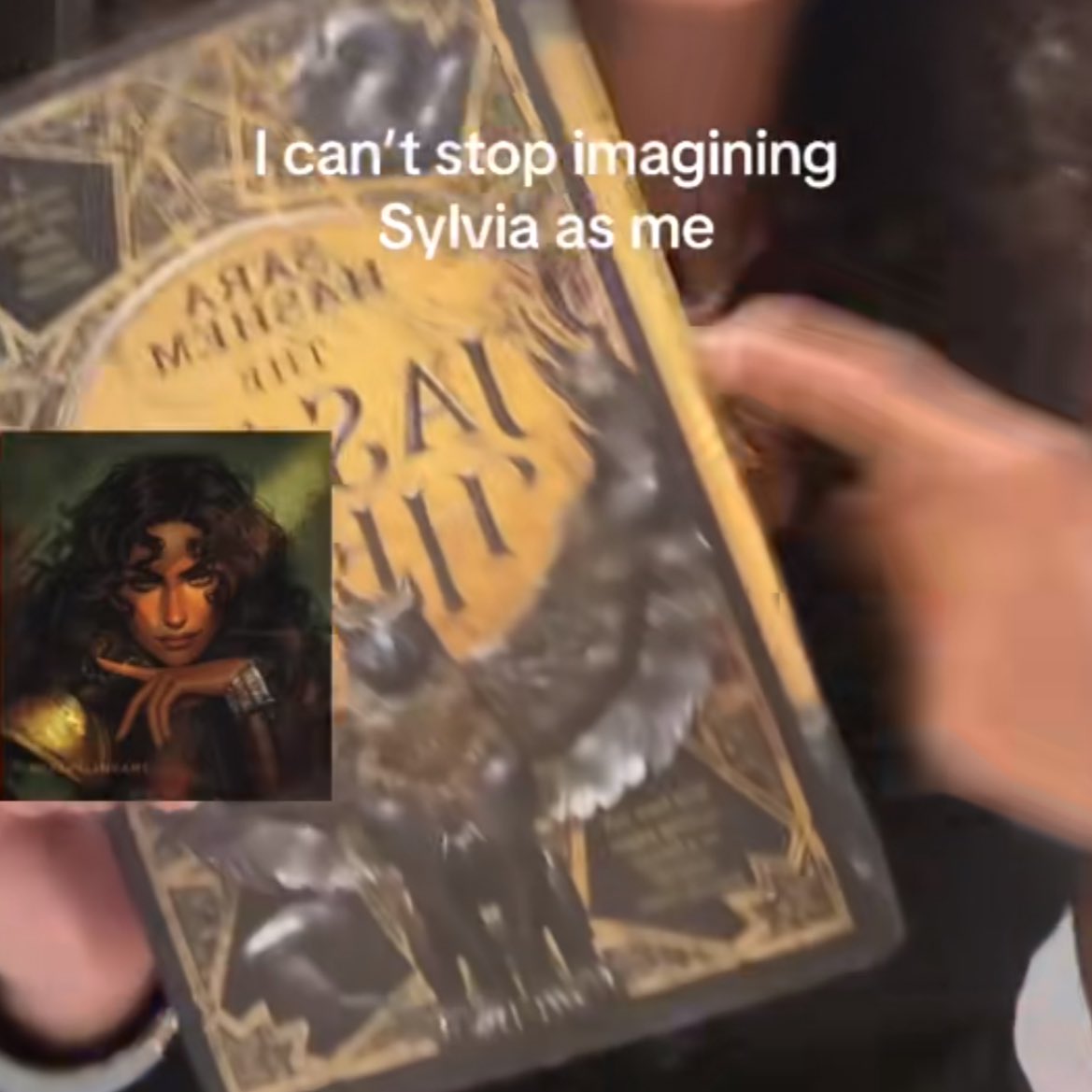 stefanssloml's tweet image. hold up?????? did she come out of the books