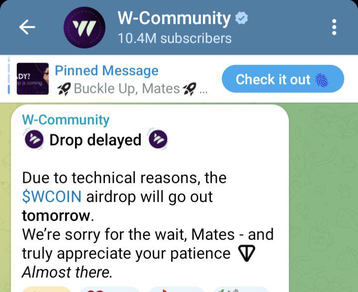 Tech_SalmanKhan's tweet image. ☎️ @wcoin_io Drop delayed… again?
So is it “tomorrow” as in real tomorrow —
or just another one of your never-ending tomorrows? 🤡
How many times do we need to hear the same excuse?
Community deserves better.
#WCoin #WCOINDrop #TON #CryptoDelay